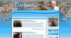 Desktop Screenshot of paul-lombard.com